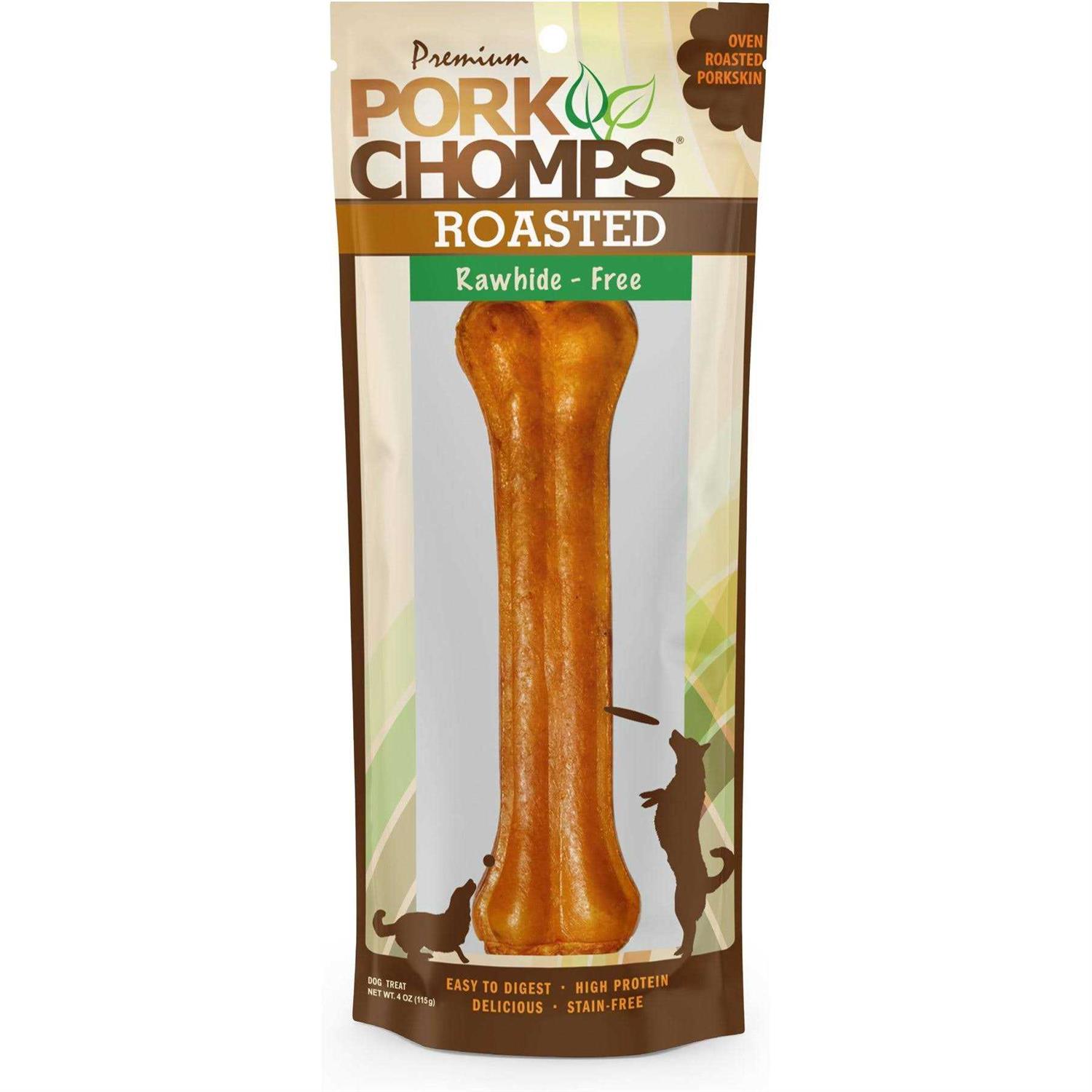 Pork Chomps Roasted Pressed Bone