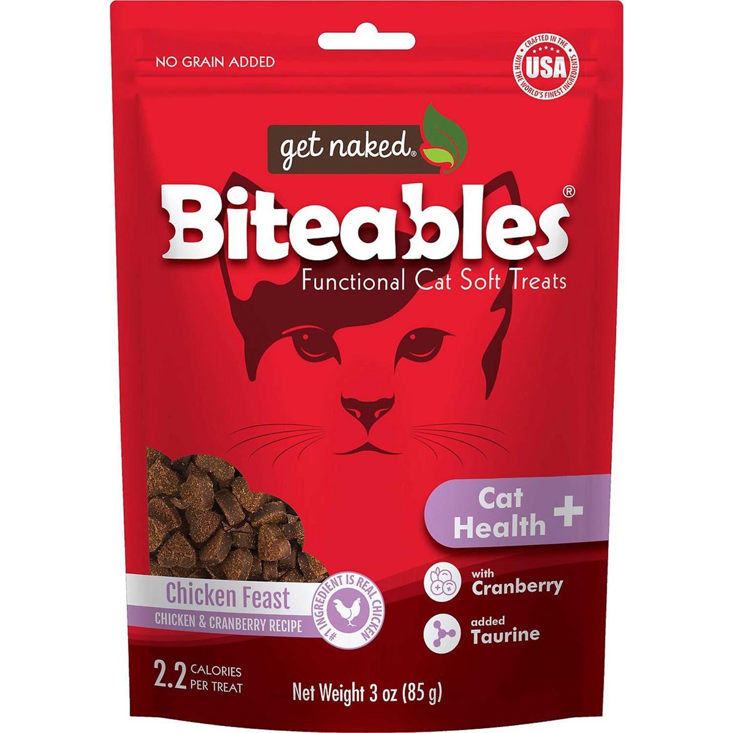 Get Naked Health Biteables Soft Cat Treats Flavor