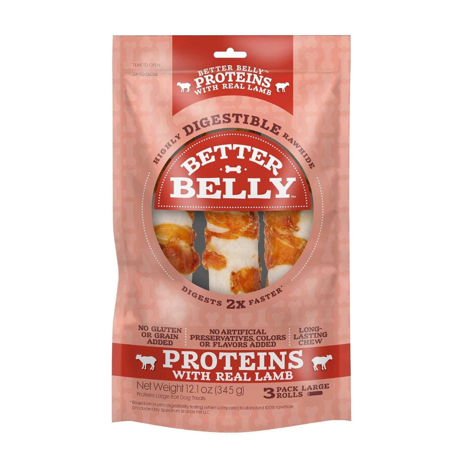 Better Belly Proteins With Real Dog Treats
