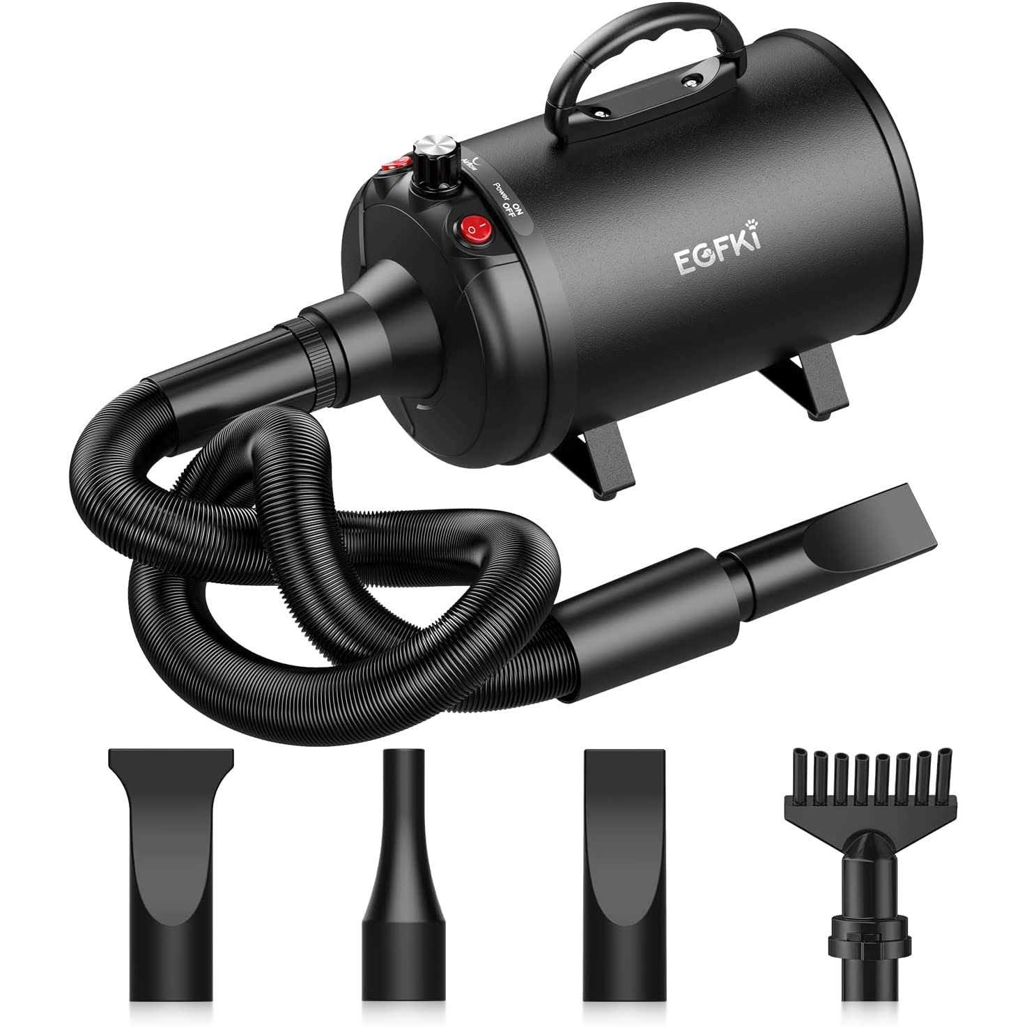 Pet Control Hq Dog Hair Dryer Blower for grooming Professional High Velocity 4.5HP Blow Dryer for Dogs