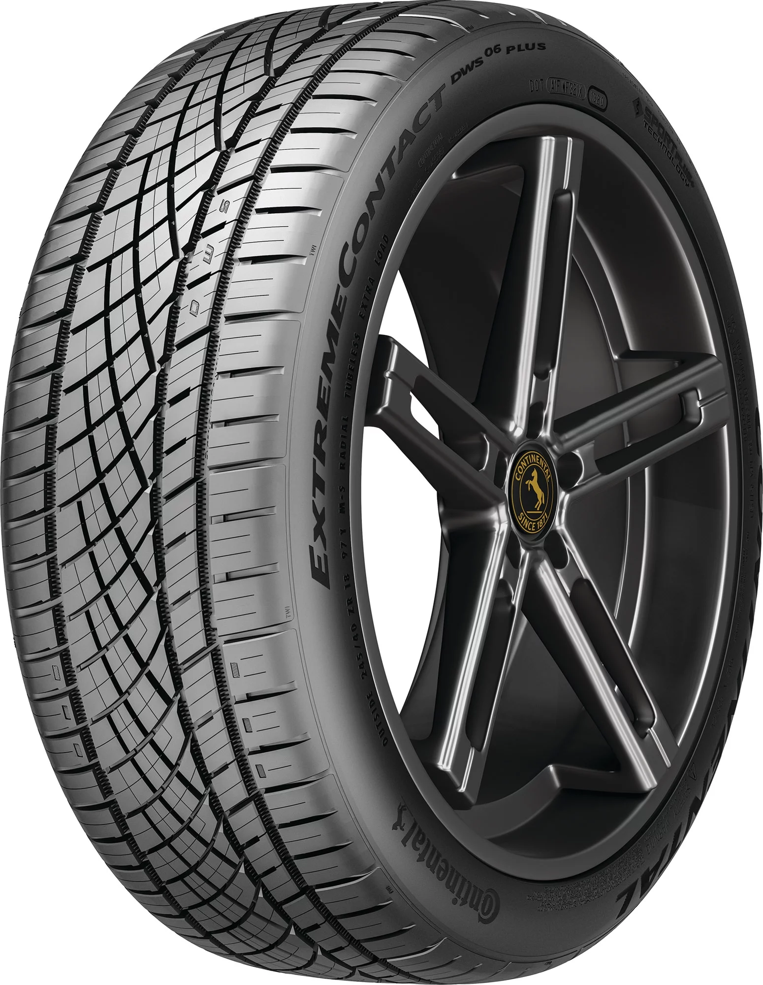 (Qty: 2) 295/35ZR21XL Continental ExtremeContact DWS06 PLUS 107Y tire