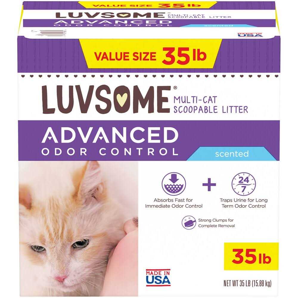 Luvsome Multi-Cat Scoopable Litter