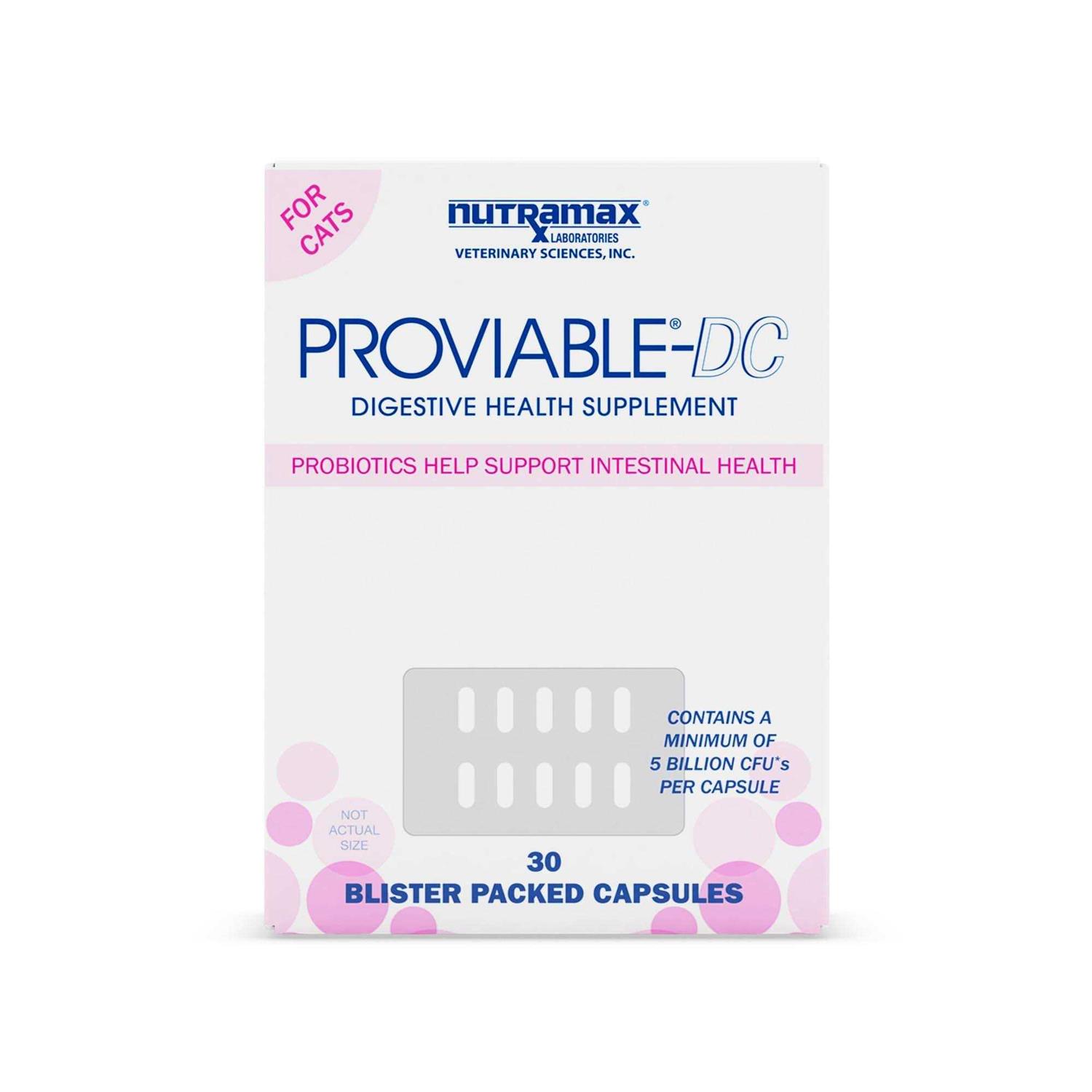 Nutramax Laboratories Cat Proviable Capsules Digestive Supplement