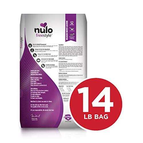 Nulo Freestyle Hairball Management Turkey & Cod Recipe Grain-Free Dry Cat Food