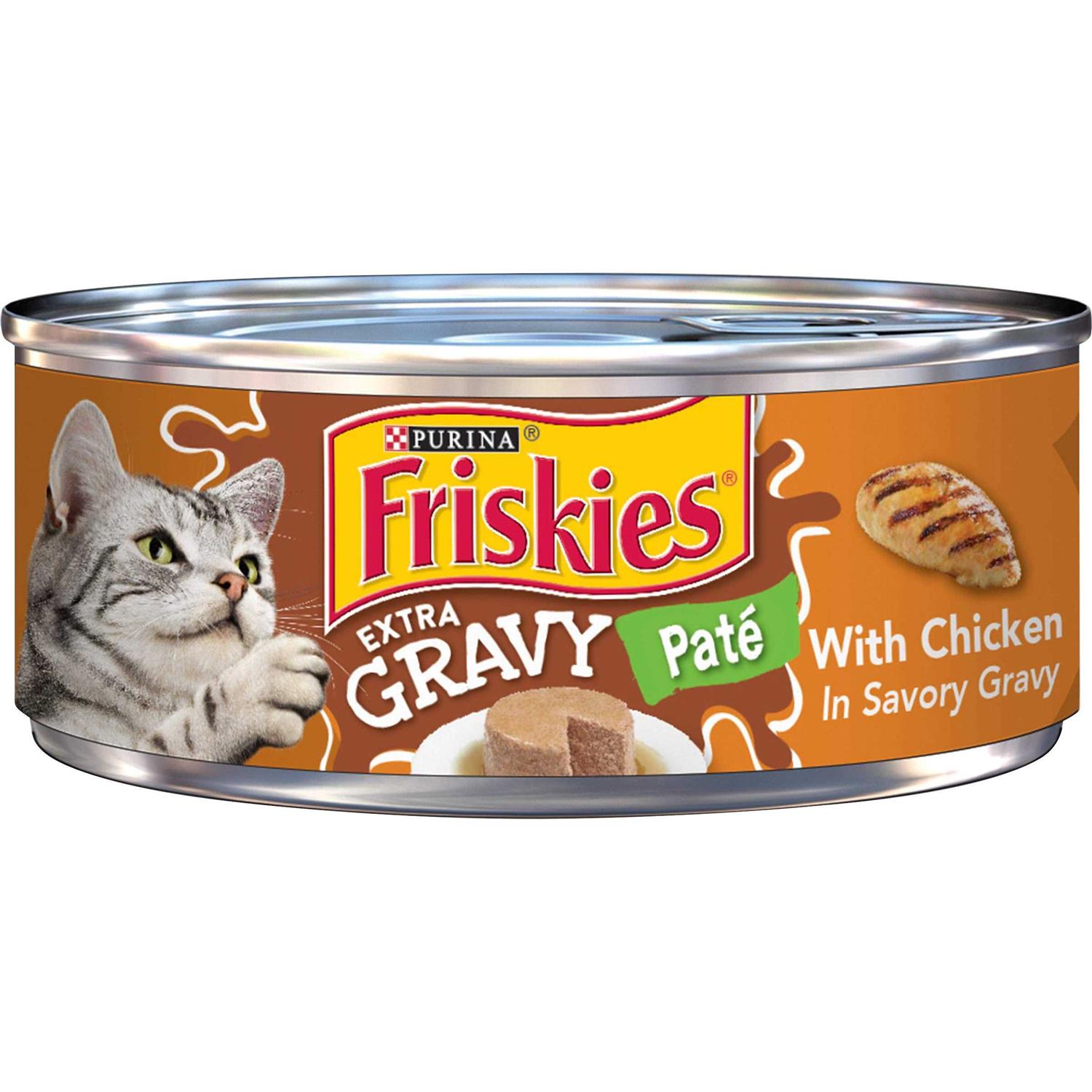 Purina Friskies Extra Gravy Pate Wet Cat Food Gravy