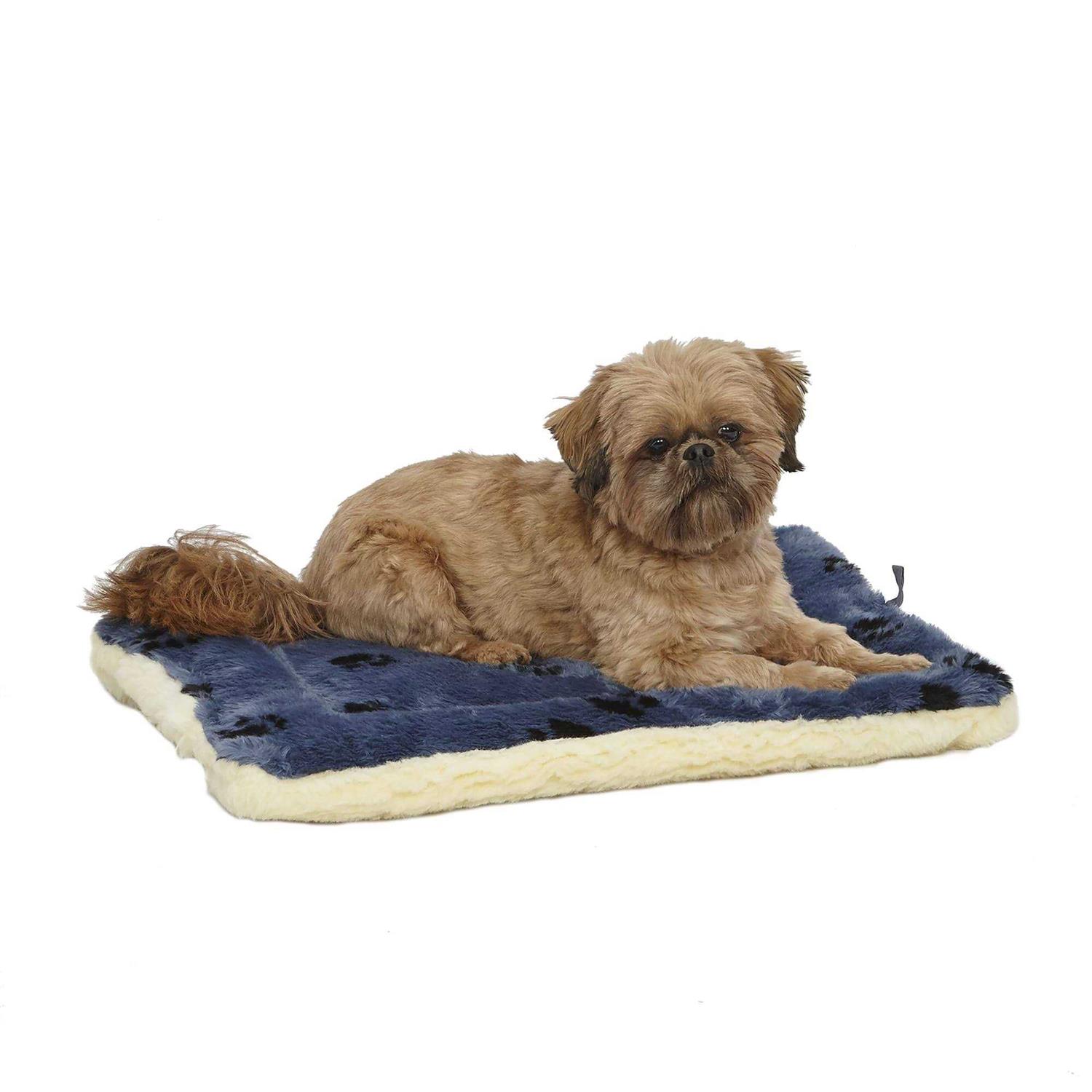 Midwest Paw Print Reversible Bed