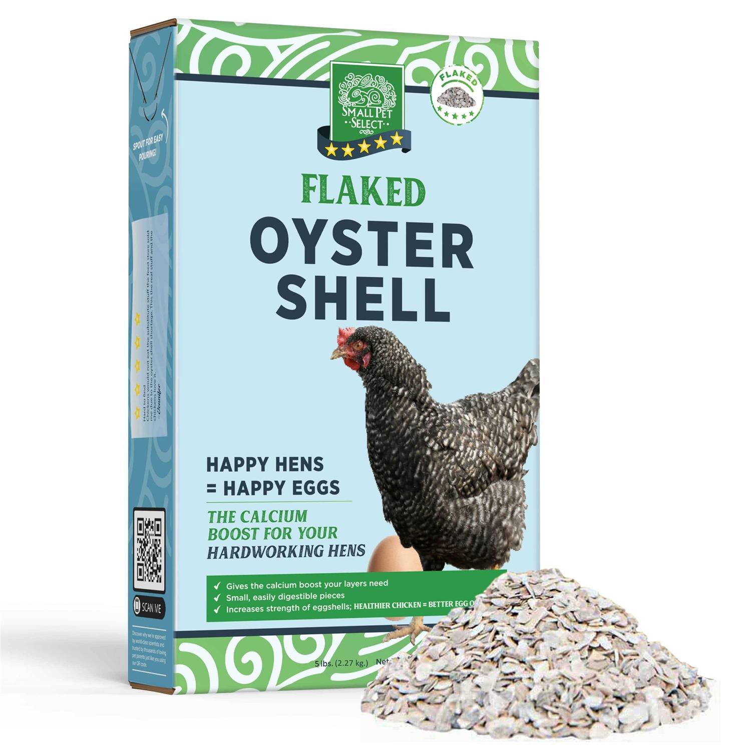 Small Pet Select Flaked Oyster and Seashell