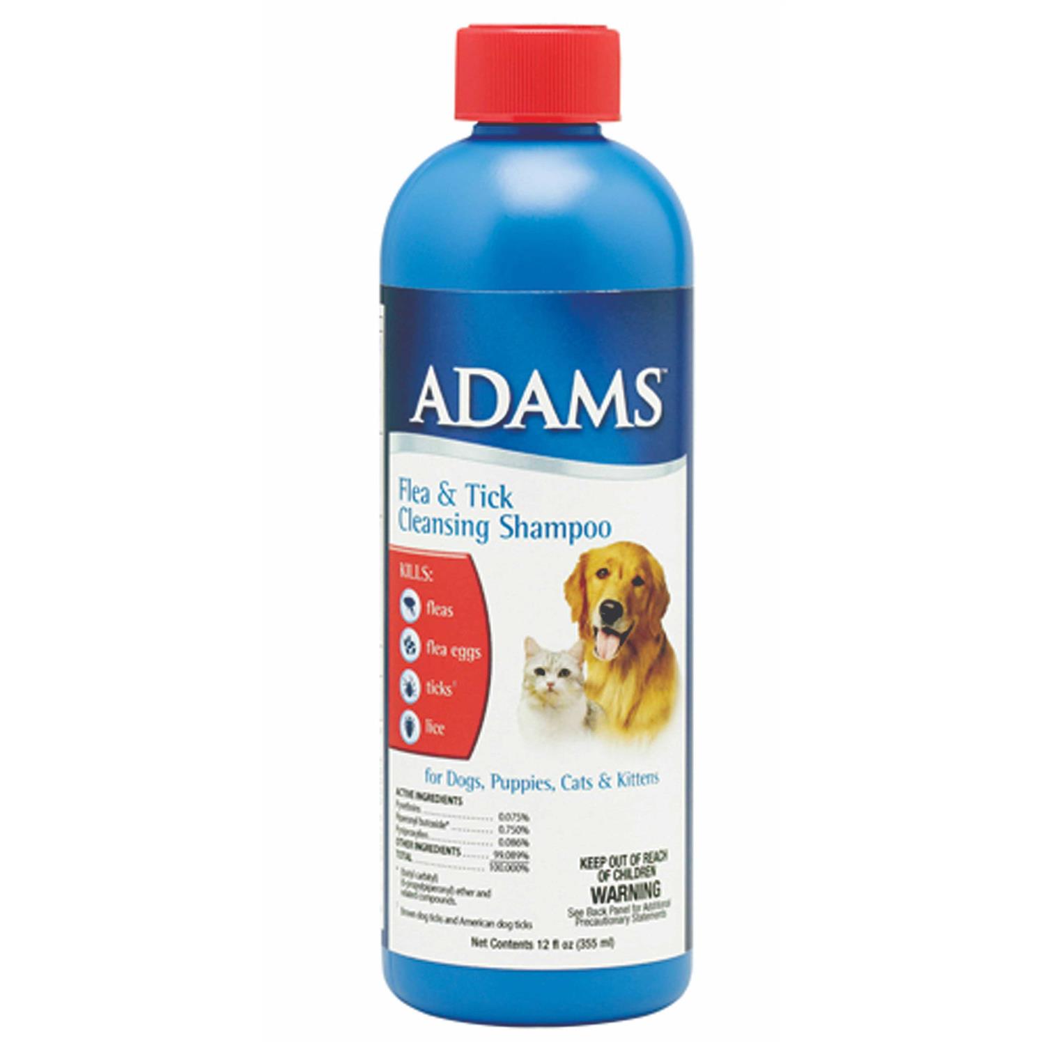Adams Flea & Tick Cleansing Shampoo for Cats