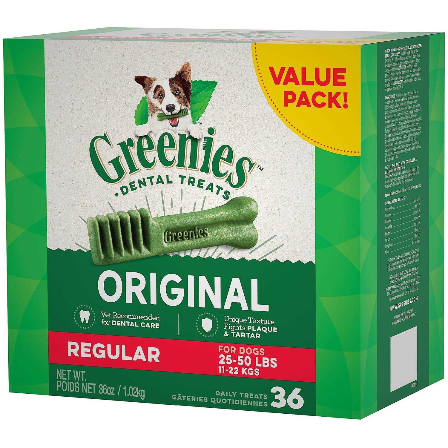 GREENIES Original Dental Dog Treats