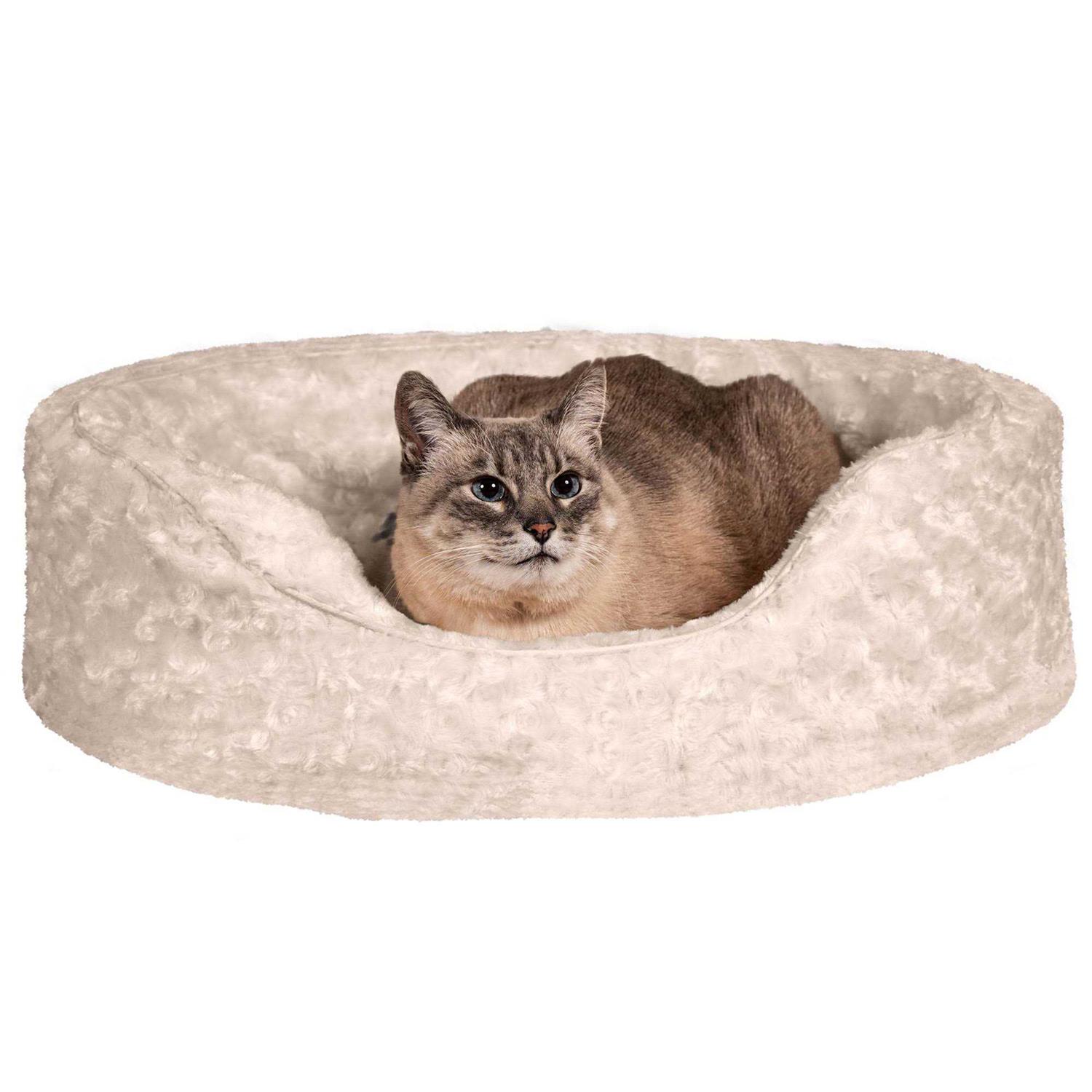FurHaven Oval Ultra Plush Pet Bed