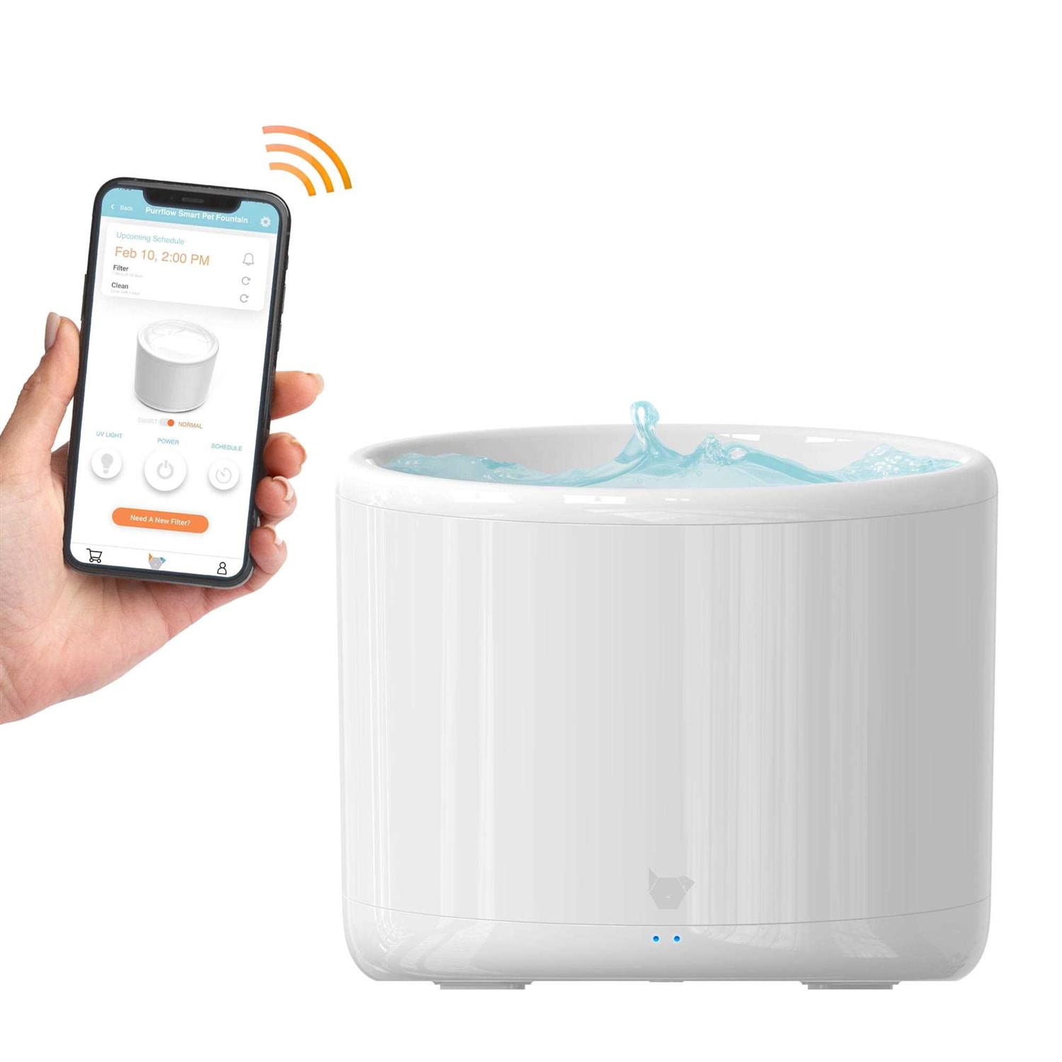 Instachew Purrflow Smart Pet Water Fountain