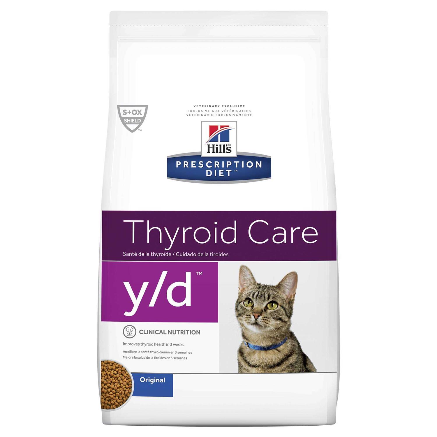 Prescription Diet y/d Feline Thyroid Care Dry Food