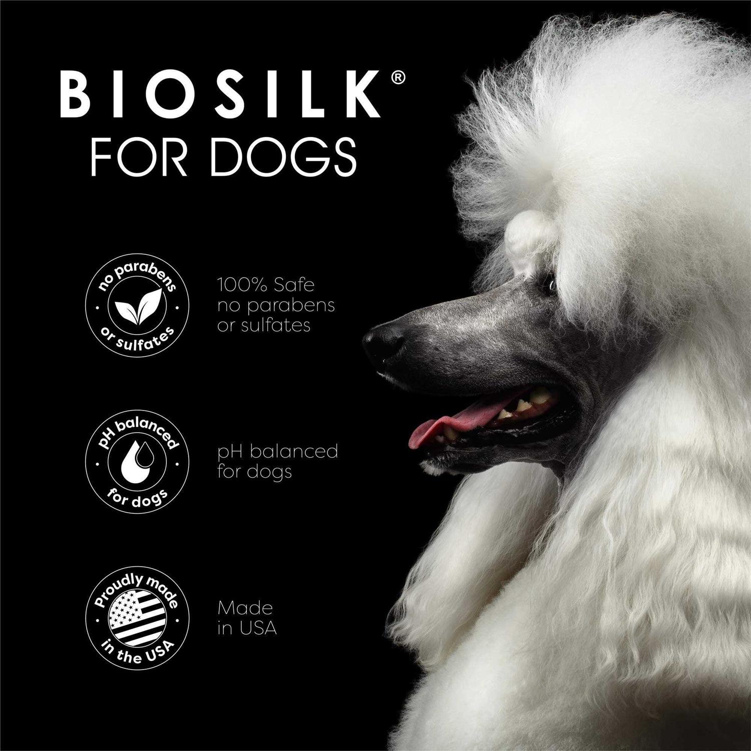 BioSilk for Dogs Silk Therapy Conditioner with Coconut Oil