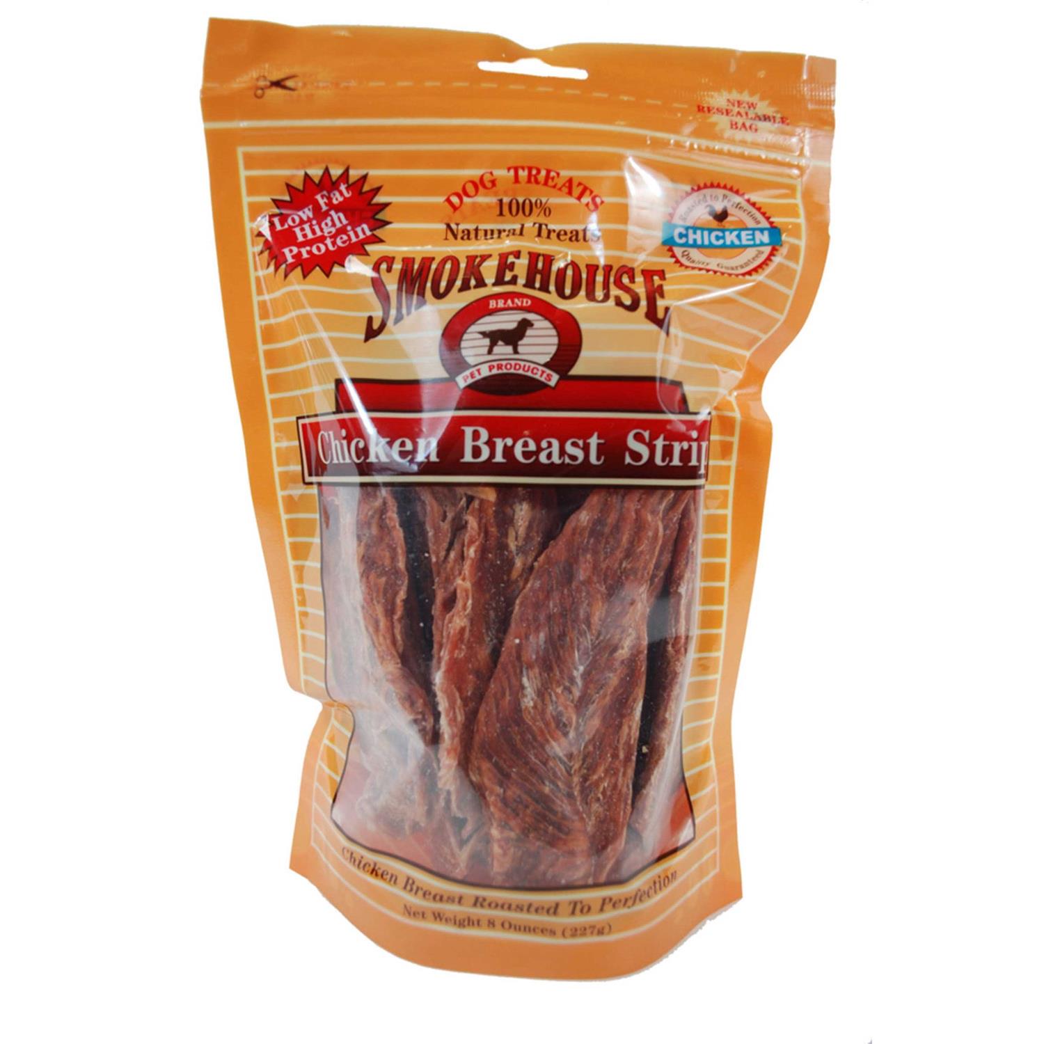 Smokehouse Chicken Breast Strips Dog Treats