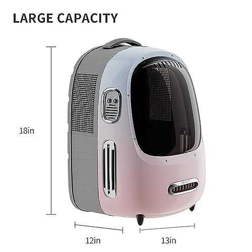 PETKIT Cat Backpack Carrier with Inbuilt Fan & Light