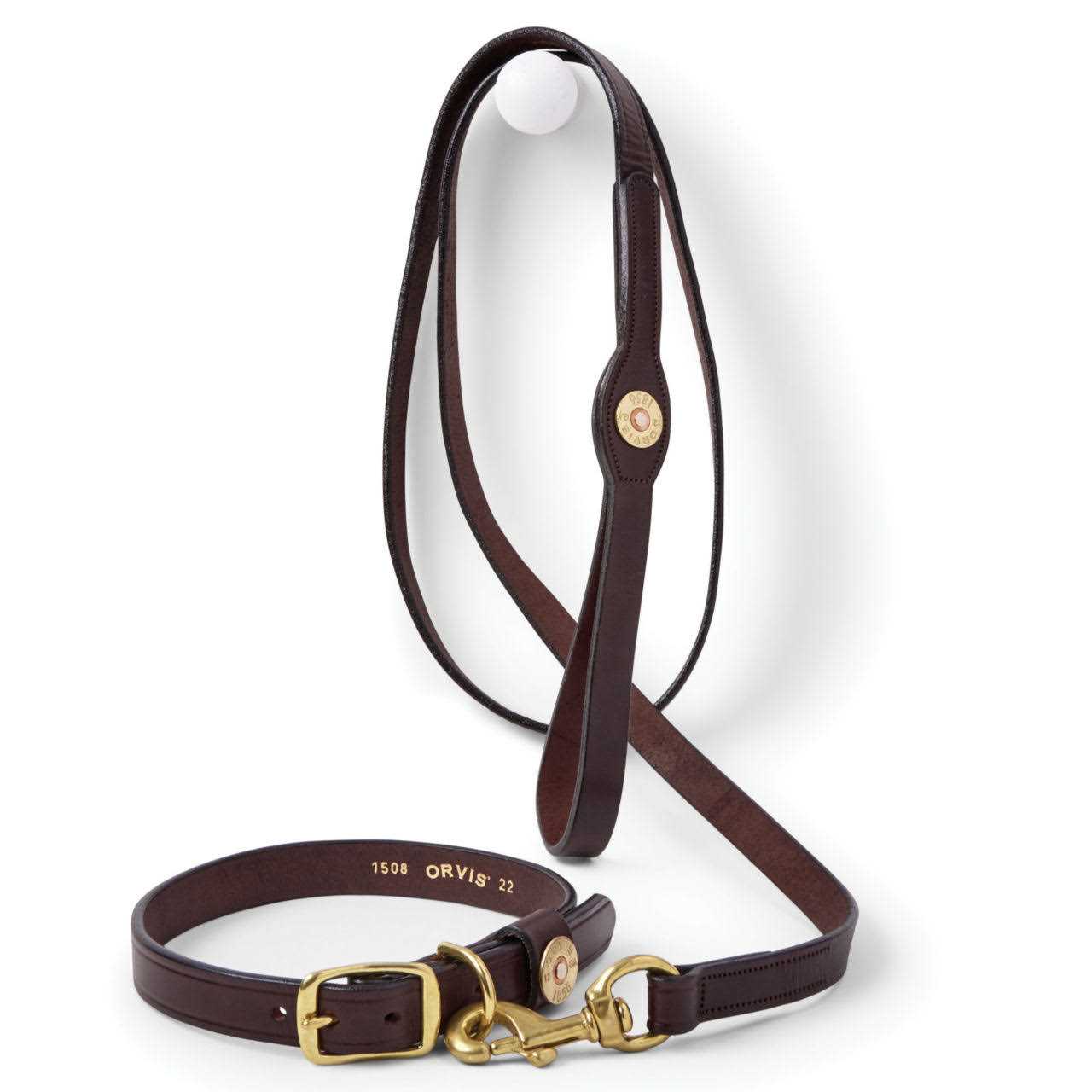 Orvis Shotshell Dog Collar and Leash
