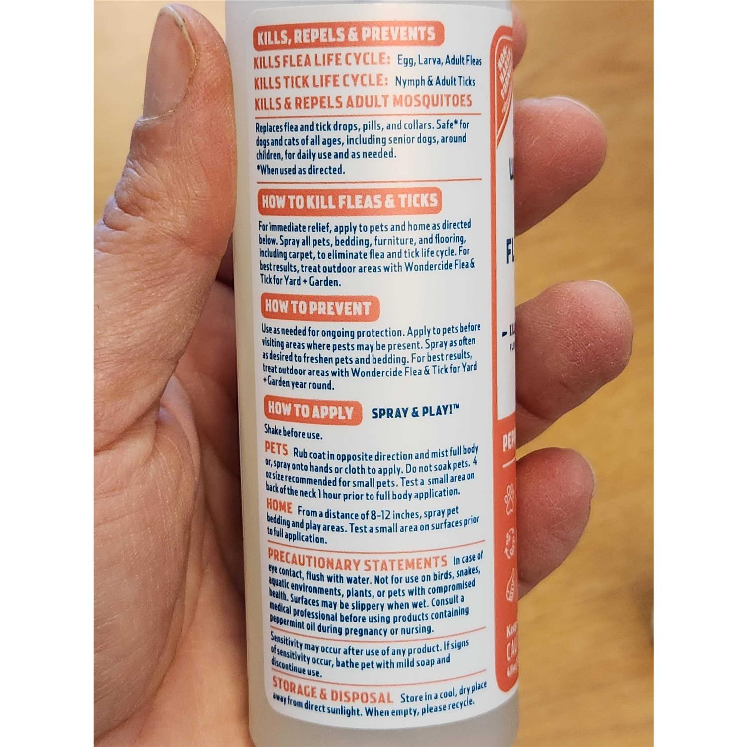 Wondercide Flea Tick Spray for Pets Home