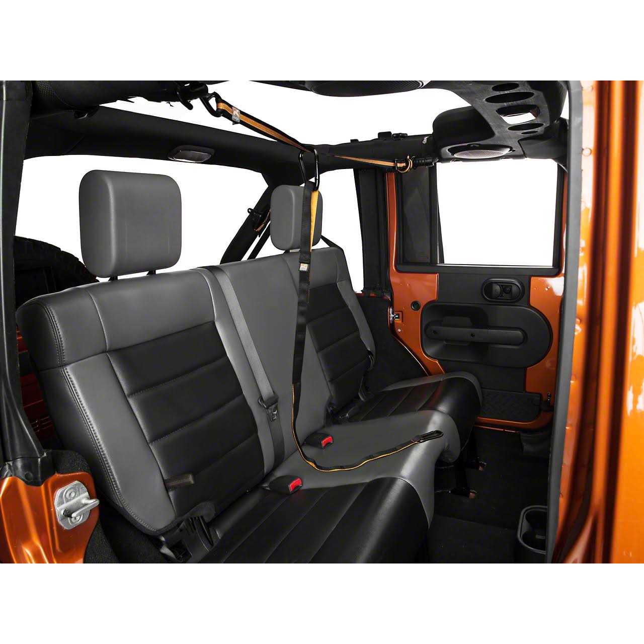 Jeep Pet Backseat Auto Zip Line with Leash Wrangler J102402 JK