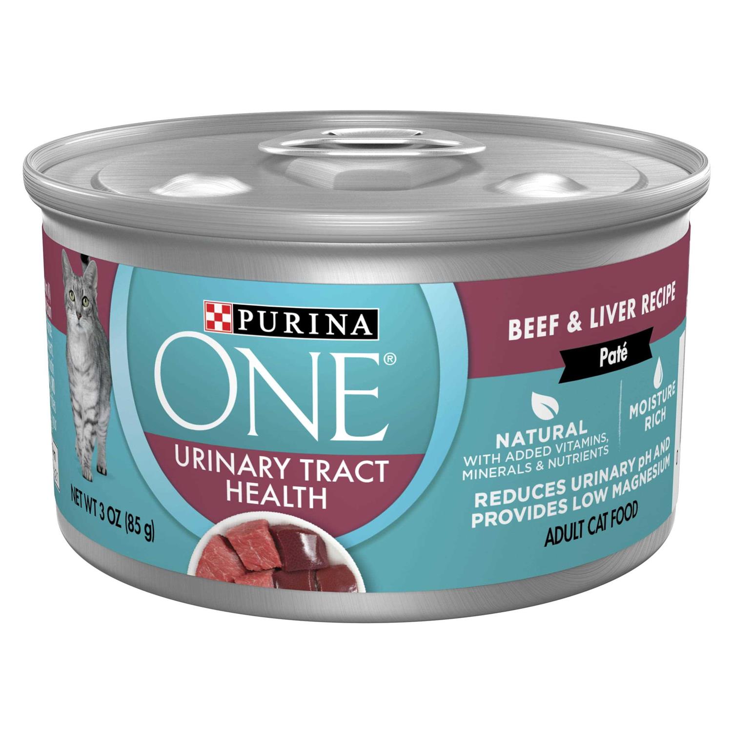 Purina ONE Urinary Tract Health Natural Pate Wet Cat Food
