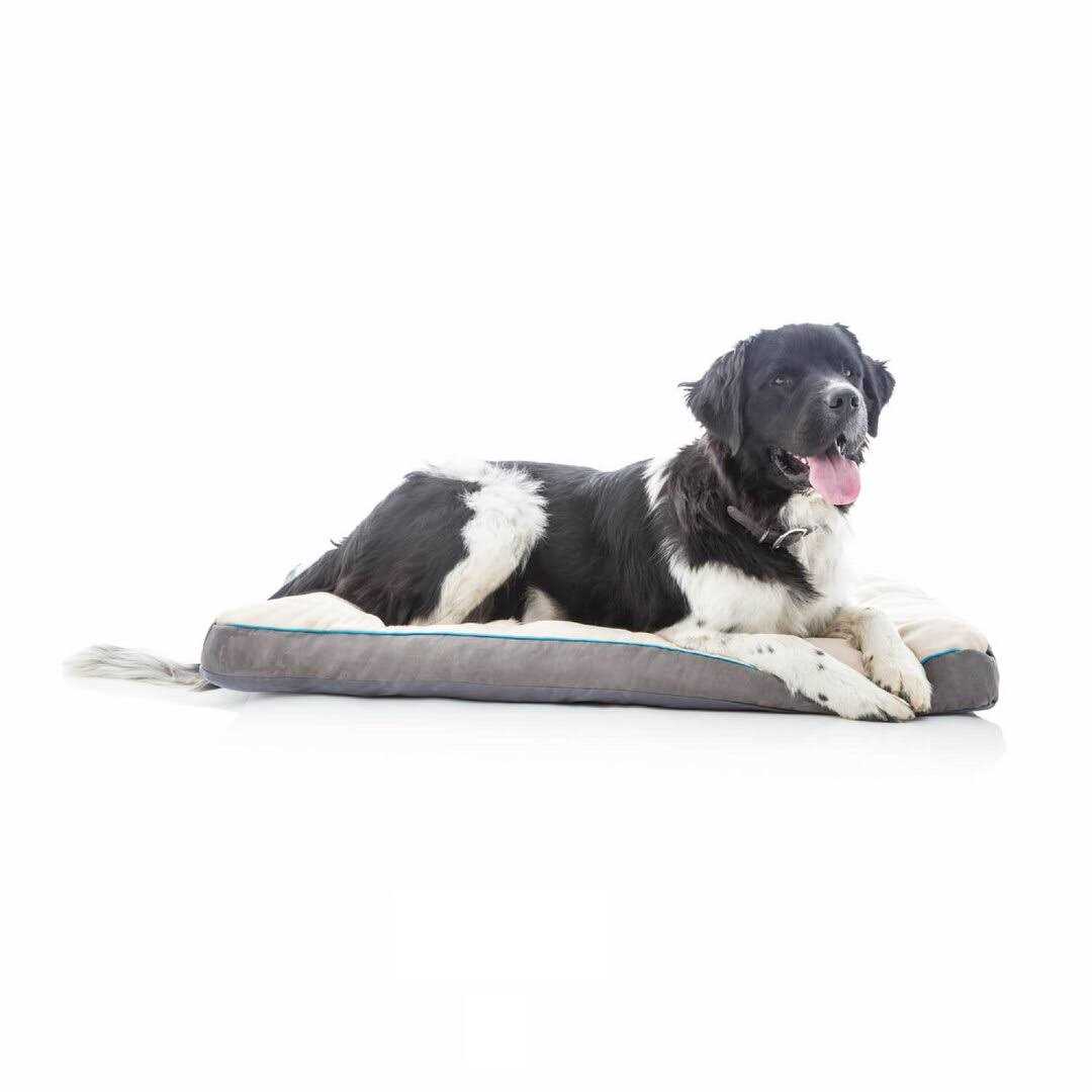 Brindle Soft Memory Foam Dog Bed with Removable Washable Cover