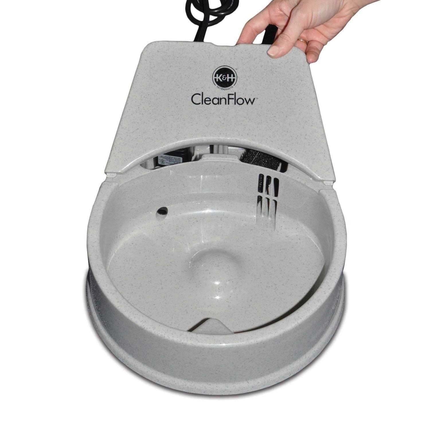 K&H Clean Flow Pet Bowl with Reservoir
