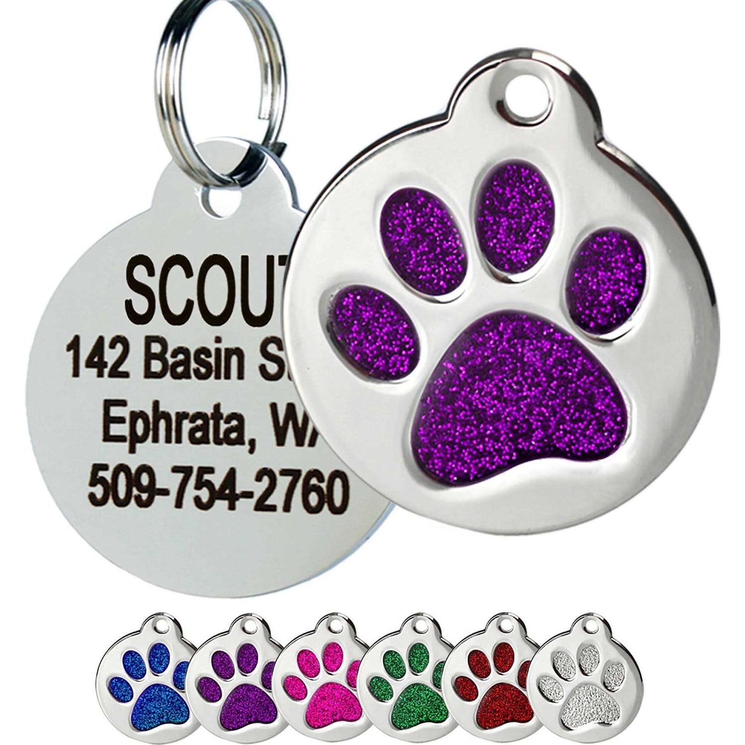 Frisco Stainless Steel Personalized Dog & Cat ID Tag