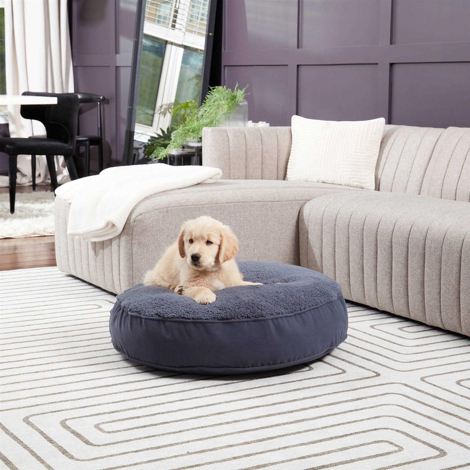 Happy Hounds Scout Deluxe Round Dog Bed