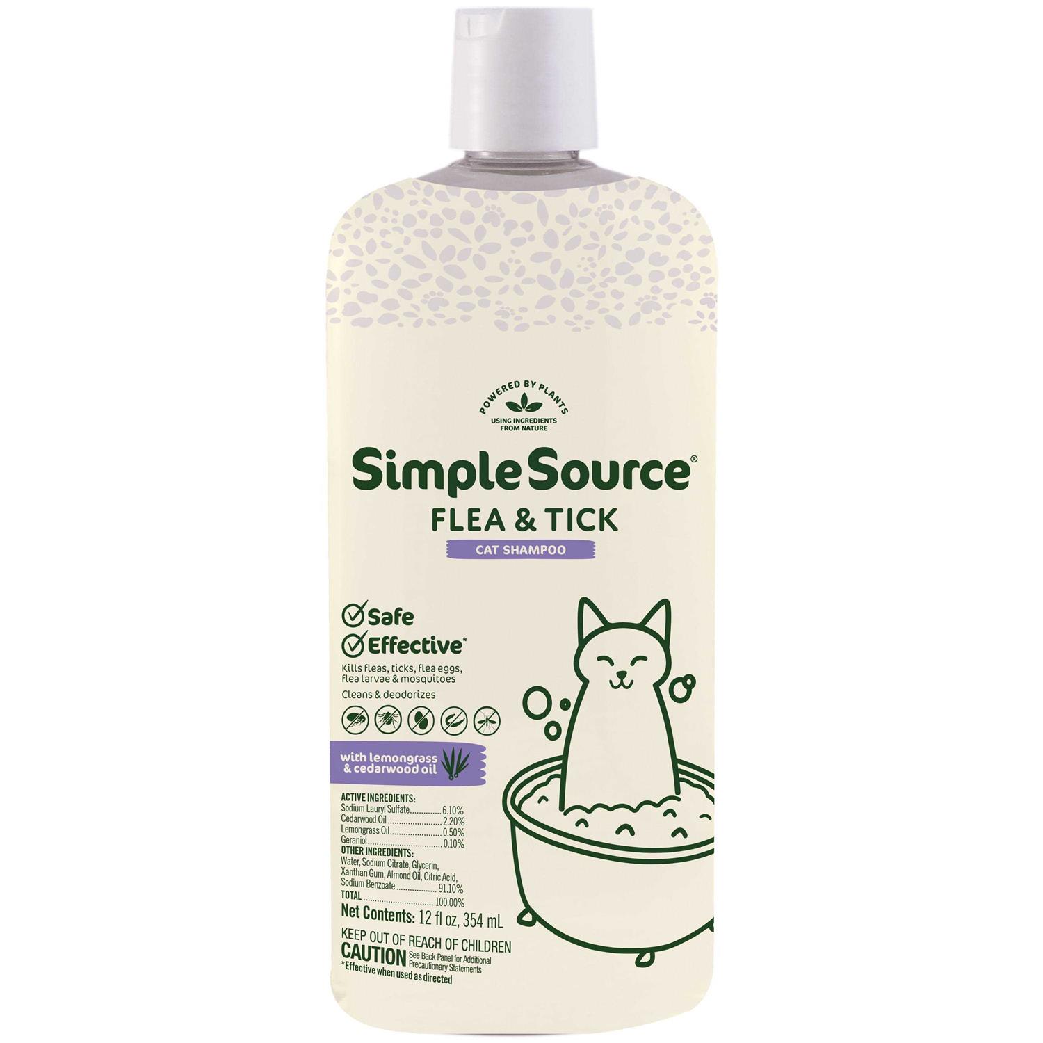 SimpleSource Flea & Tick Shampoo for Cats