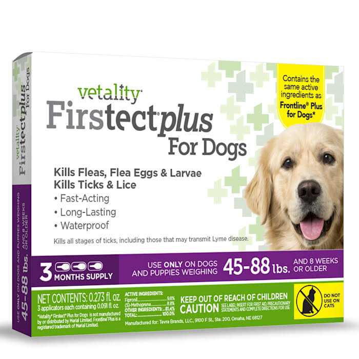 Vetality Firstect Plus for Dogs