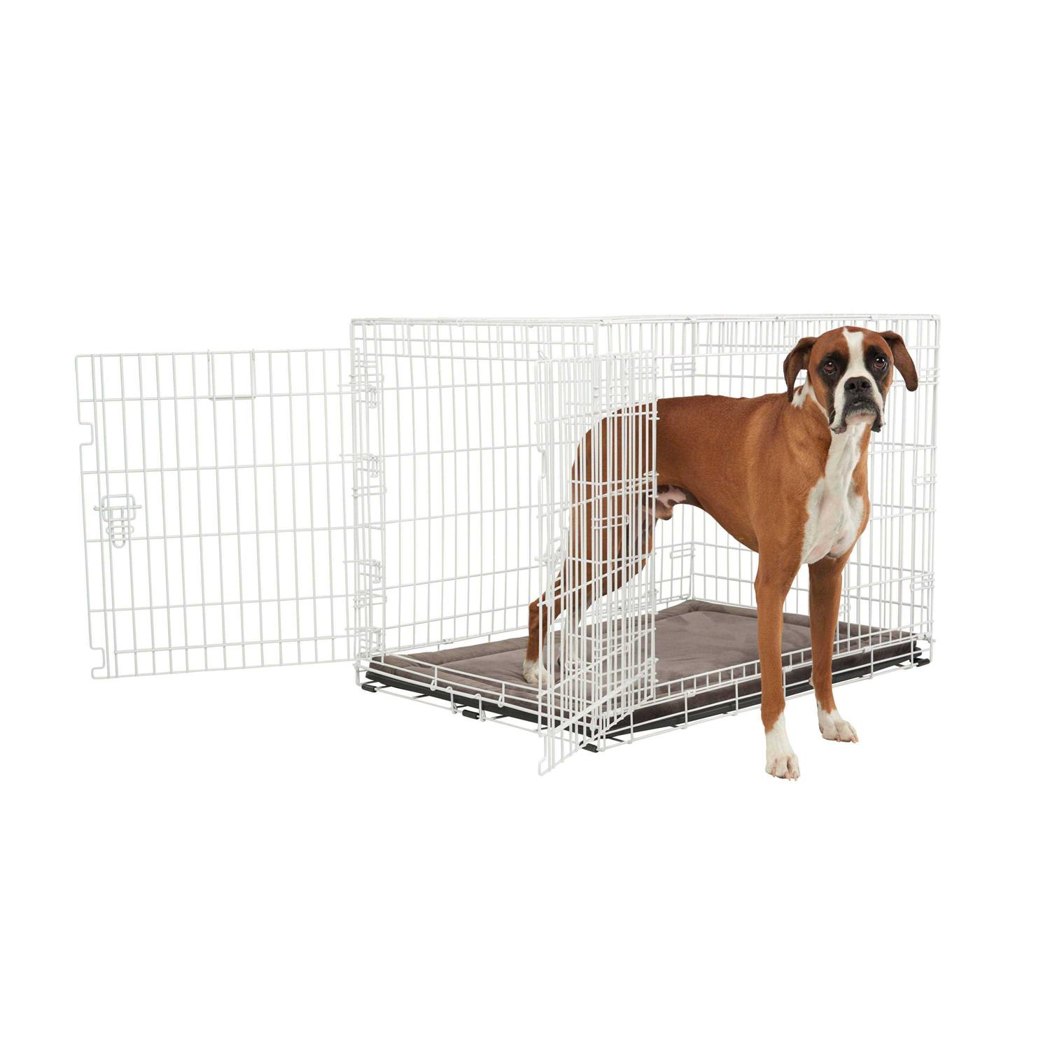 EveryYay White 2-Door Dog Crate H