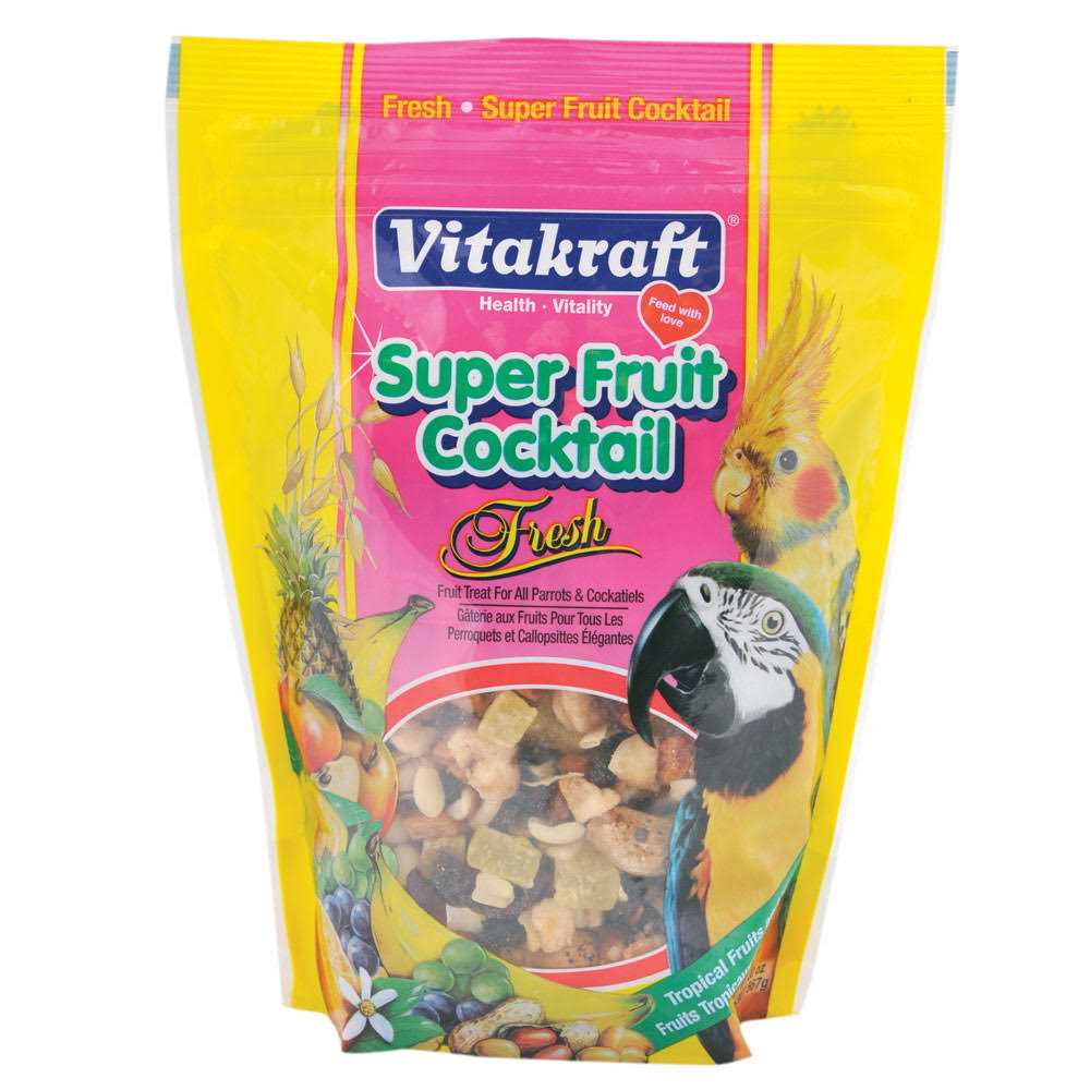 Vitakraft Super Fruit Cocktail Treat for All Parrots Cockatiels