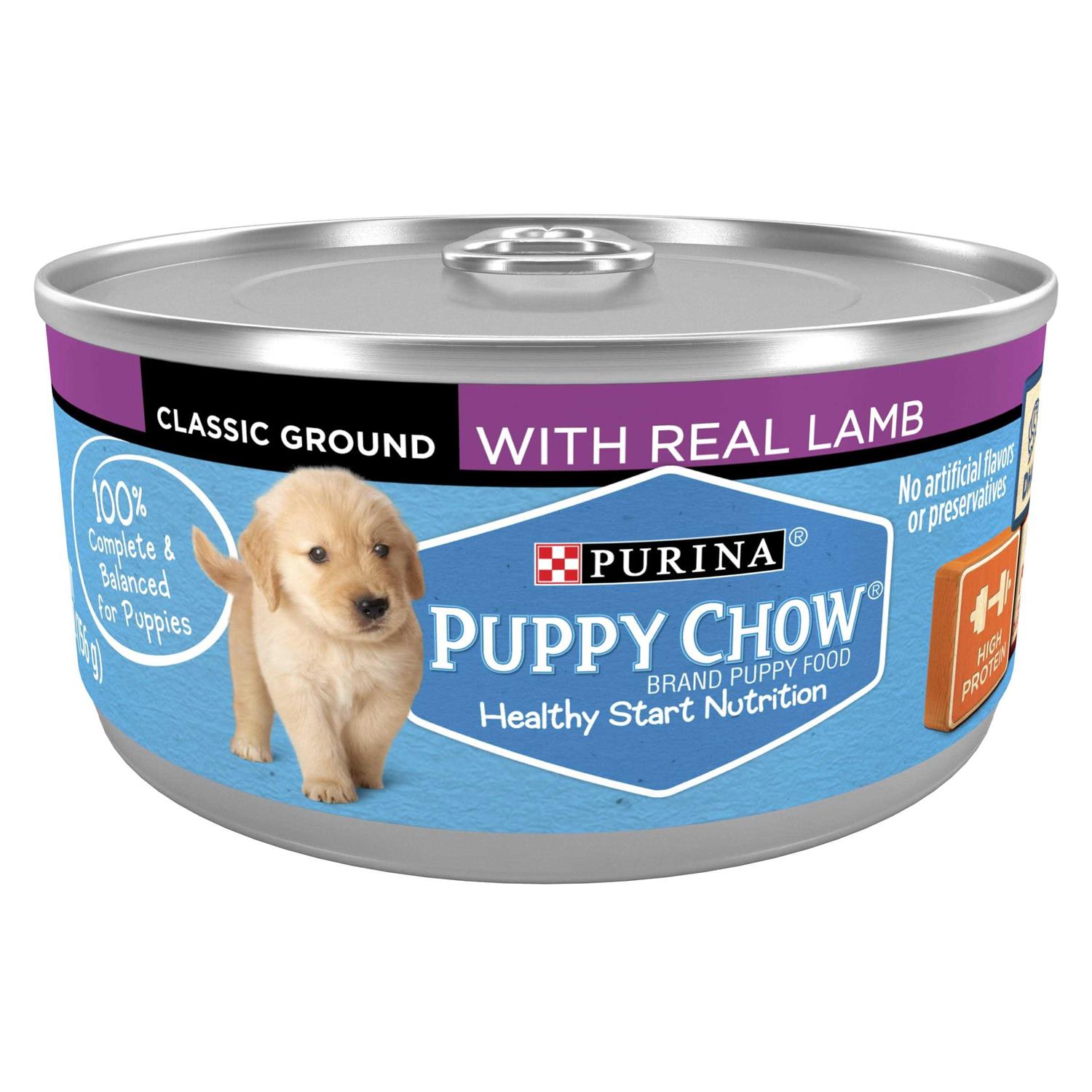 Puppy Chow Classic Ground Pate Wet Puppy Food