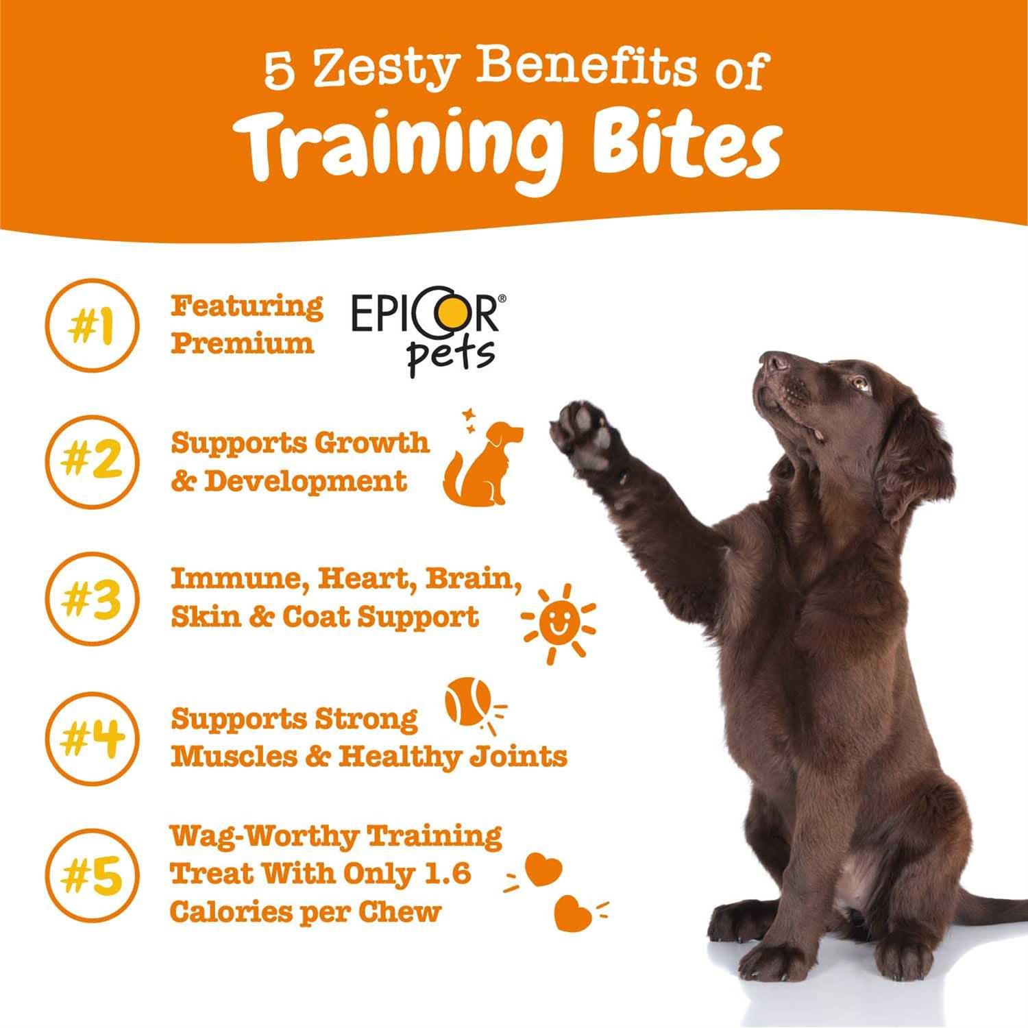 Zesty Paws All-in-One Training Treats for Dogs