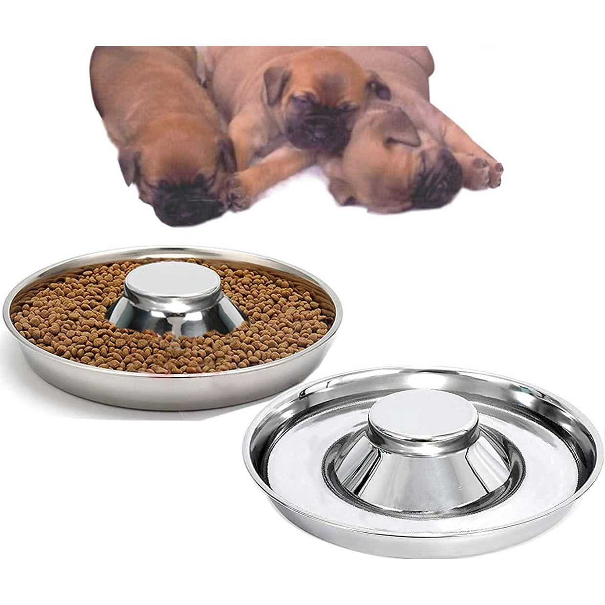 ballmount 2 Puppy Bowl Puppy Feeding Bowls for Small Dogs whelping Box Water Weaning Bowls