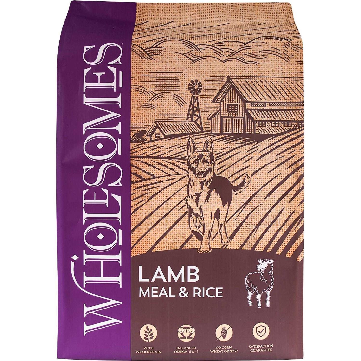 Sportmix Wholesomes Lamb Meal & Rice Formula Dry Dog Food