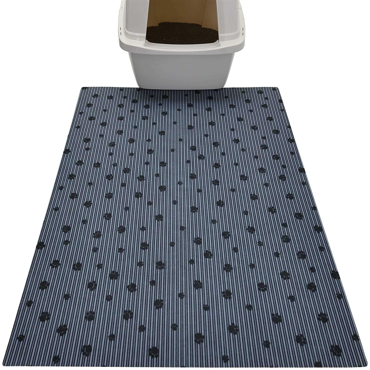 Drymate Original Cat Litter Mat Contains Mess from Box for Cleaner Floors