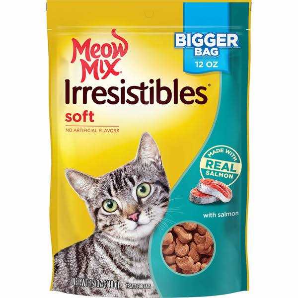 Meow Mix Irresistibles Cat Treats Soft
