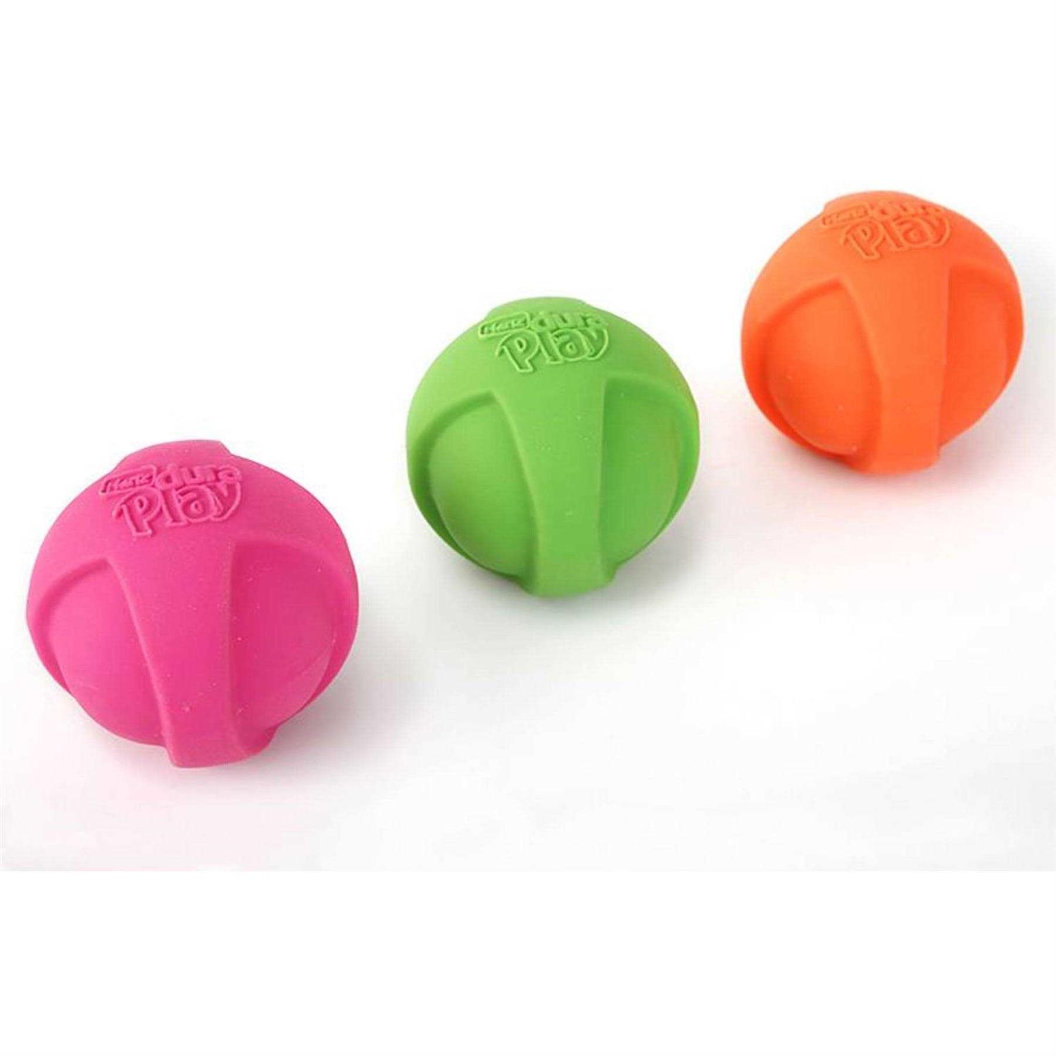 Hartz Dura Play Ball Squeaky Latex Dog Toy