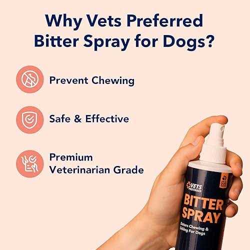 Vets Preferred Advanced Bitter Spray for Dogs