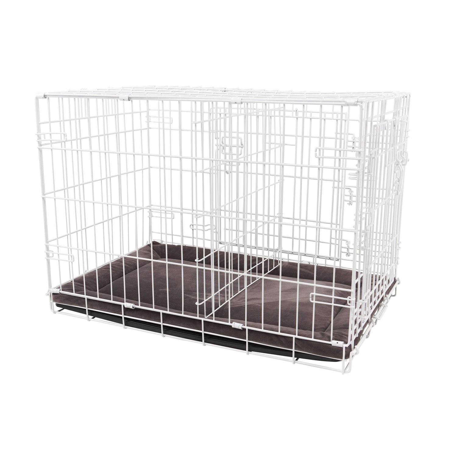 EveryYay White 2-Door Dog Crate H