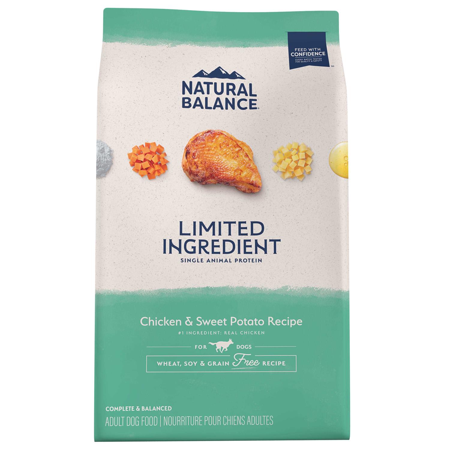 Natural Balance Limited Diets Chicken & Sweet Potato Dog Food