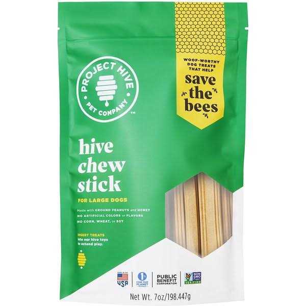 Project Hive Pet Company Chew Sticks Treats