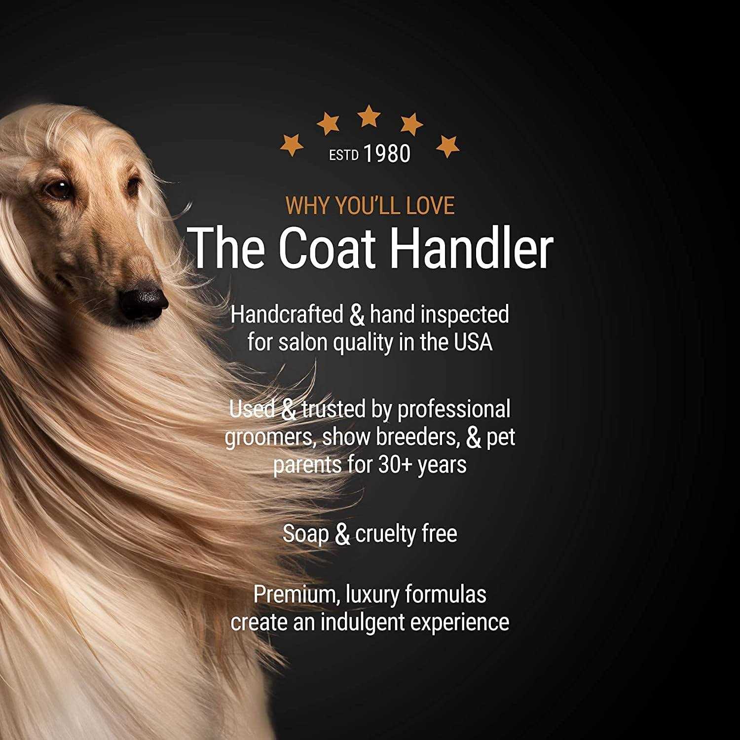 The Coat Handler Undercoat Control deShedding Dog Shampoo 1 Gallon