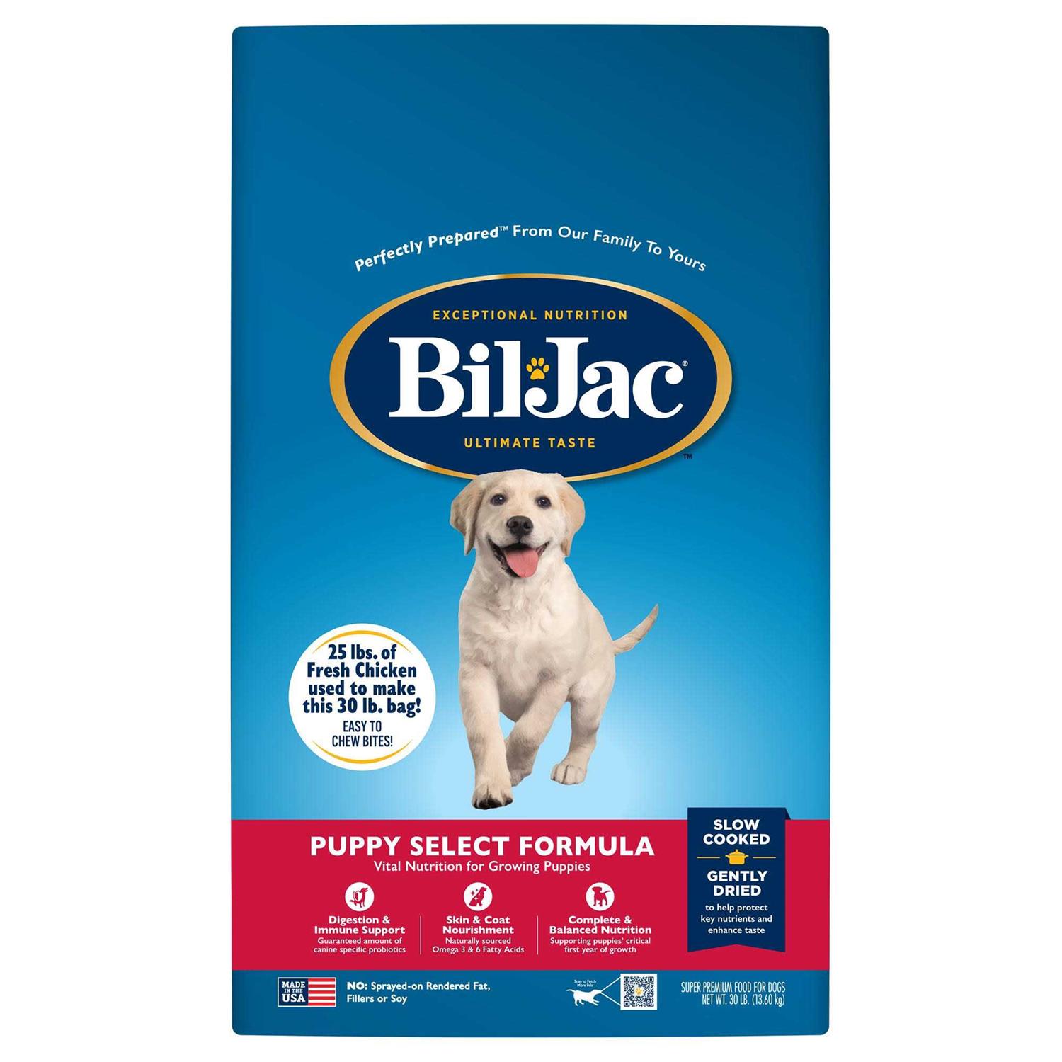 Bil-Jac Puppy Select Dog Dry Food