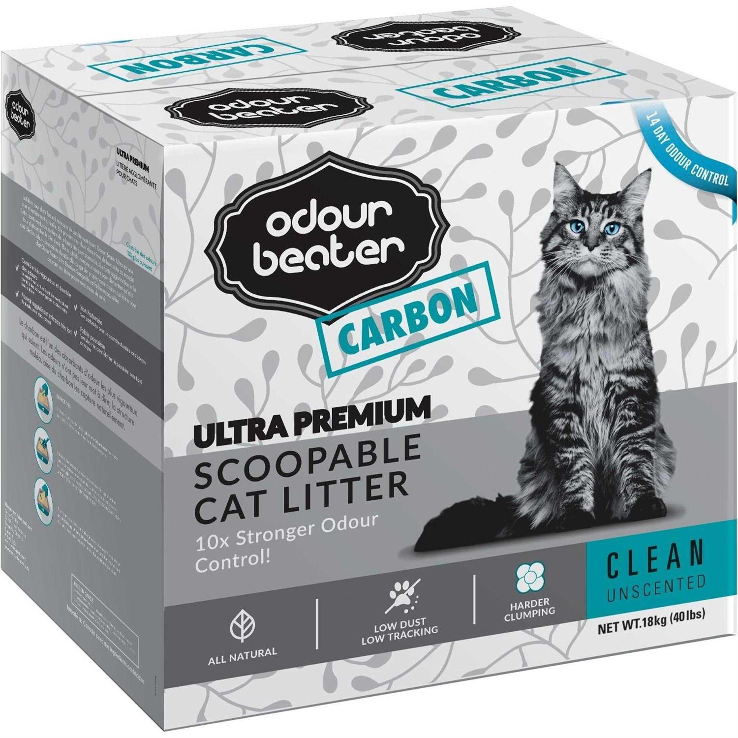 Odour Beater Carbon Unscented Cat Litter