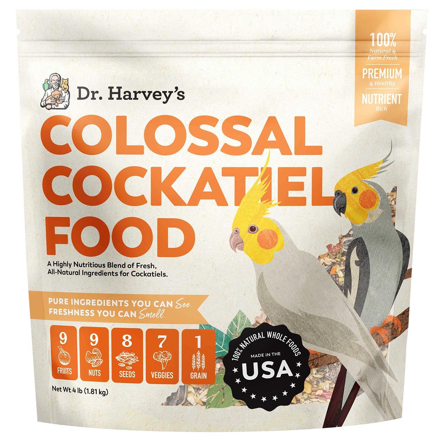 Dr. Harvey’s Colossal Cockatiel Blend