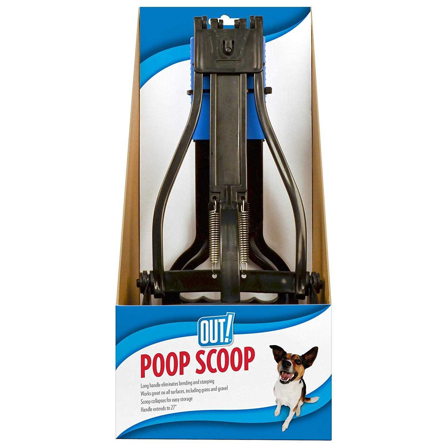 Out! One Handed Dog Poop Scoop