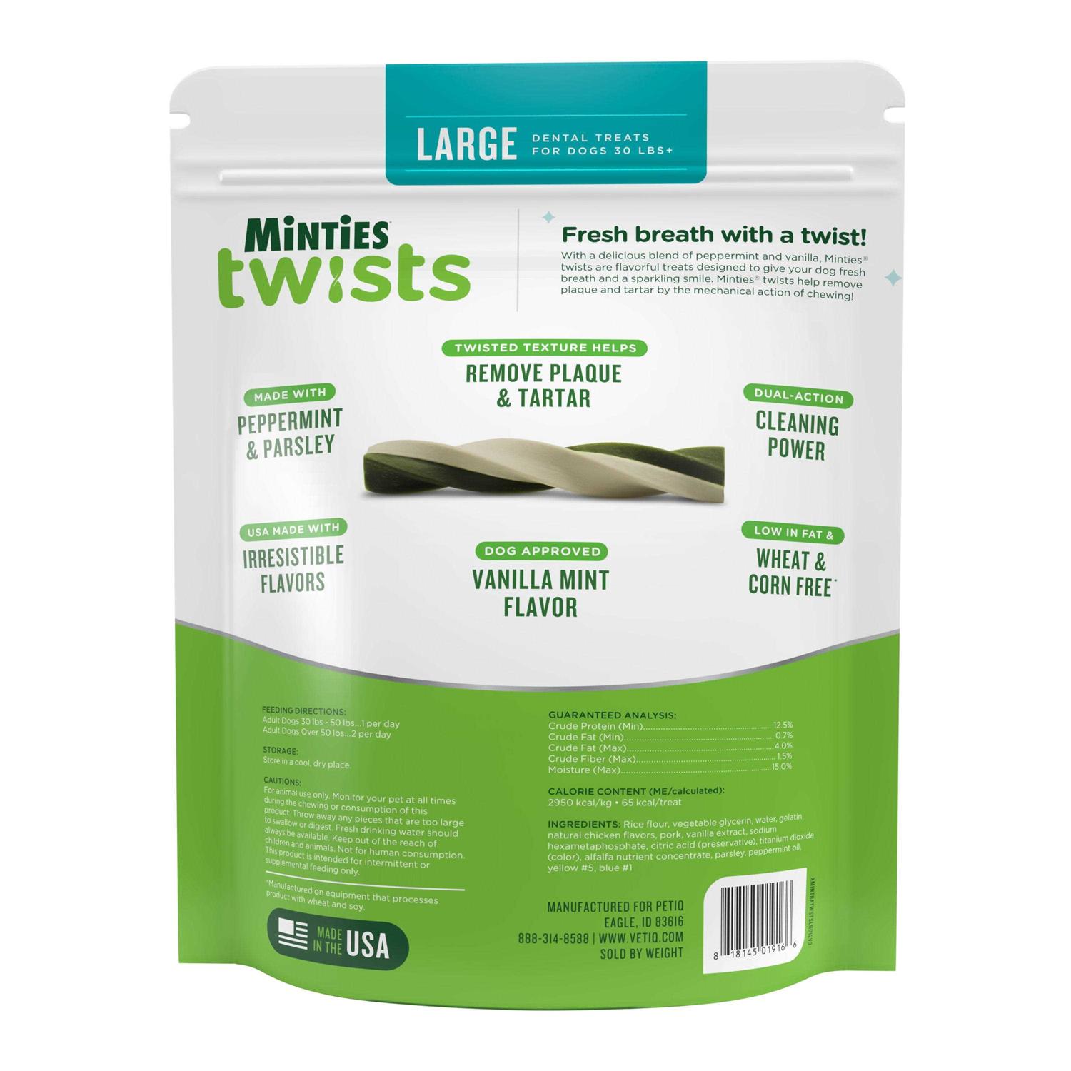 Sergeants Minties Twists Dental Treats