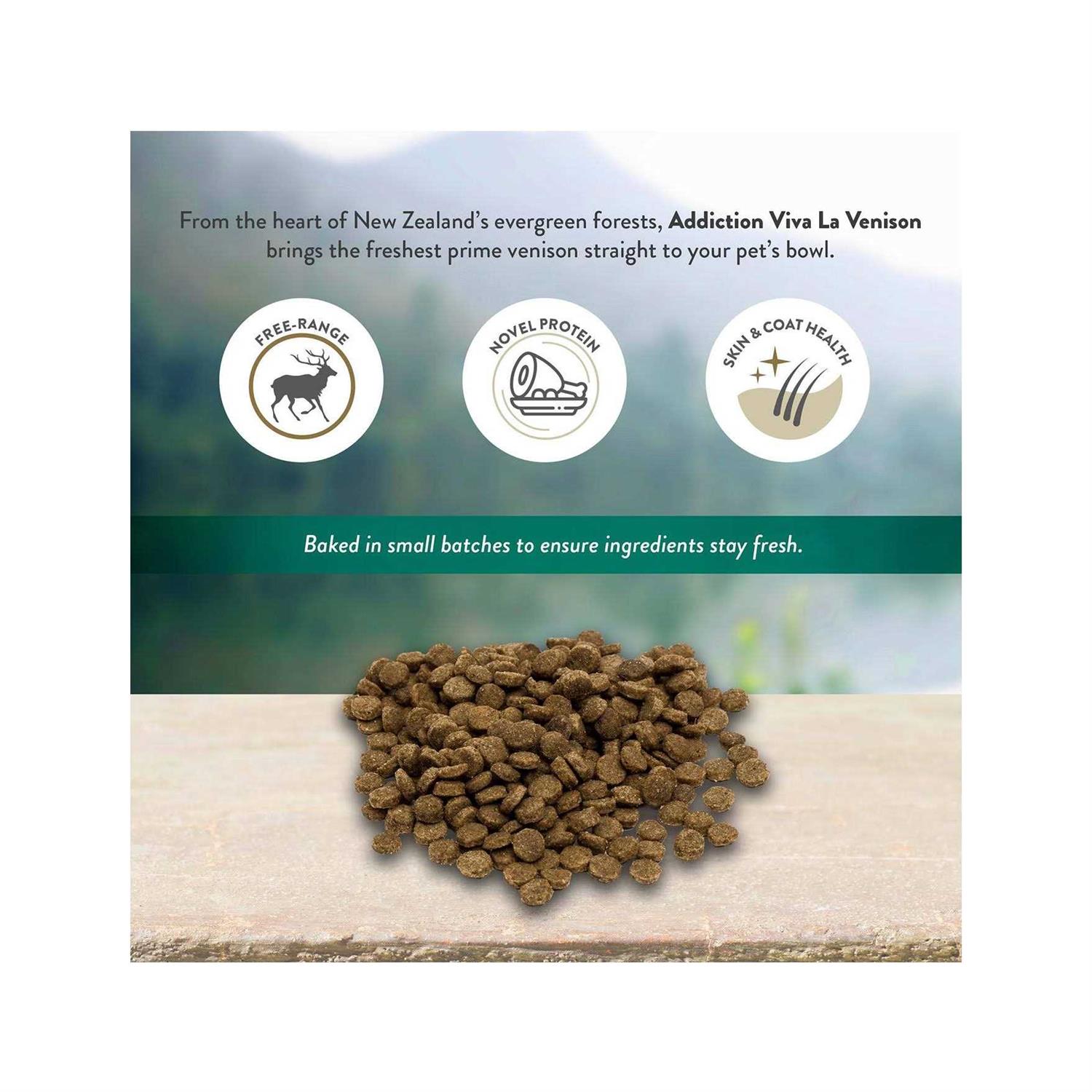 Addiction Viva La Venison Dry Cat Food