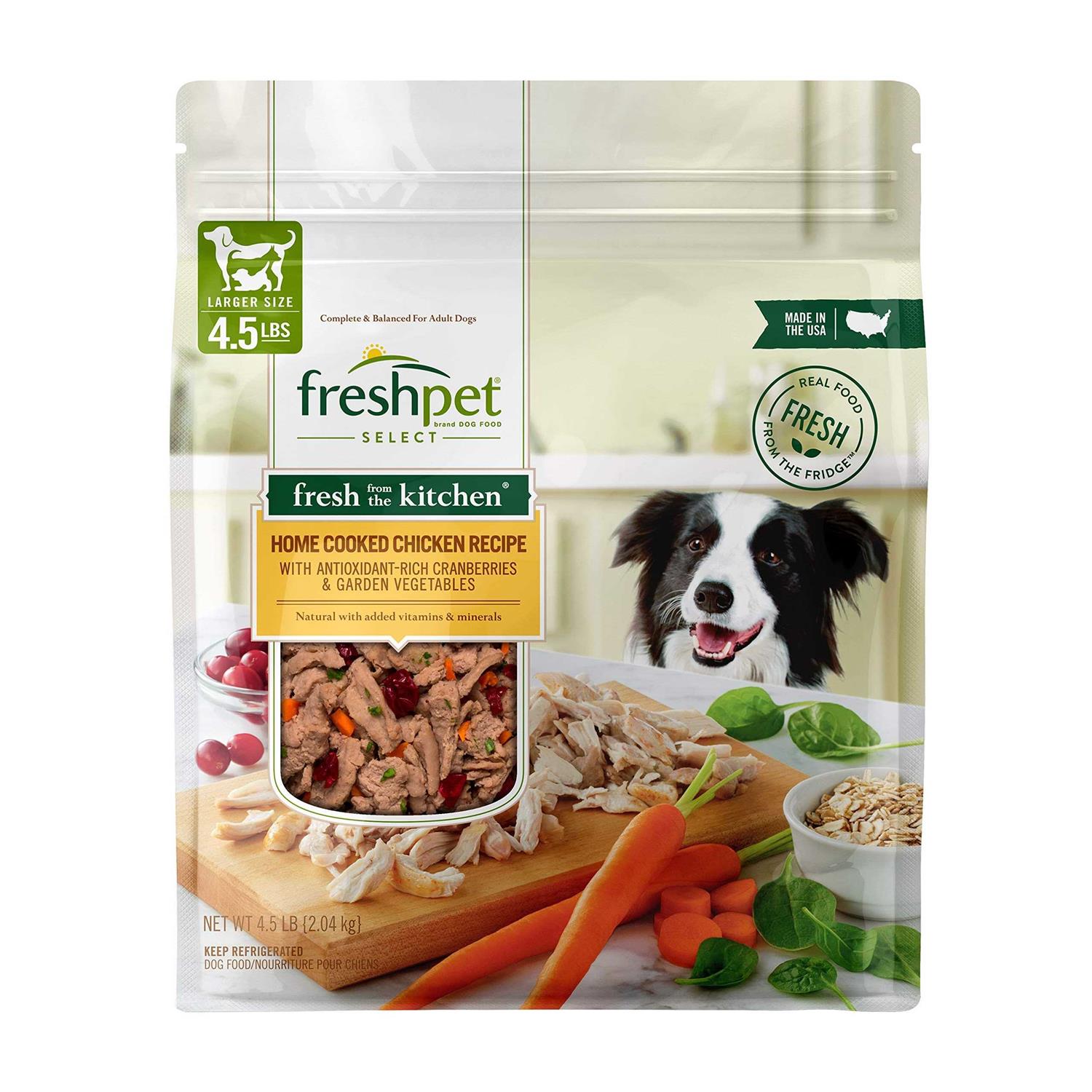 Freshpet Fresh from the Kitchen Select Home Cooked Chicken Recipe Dog Food